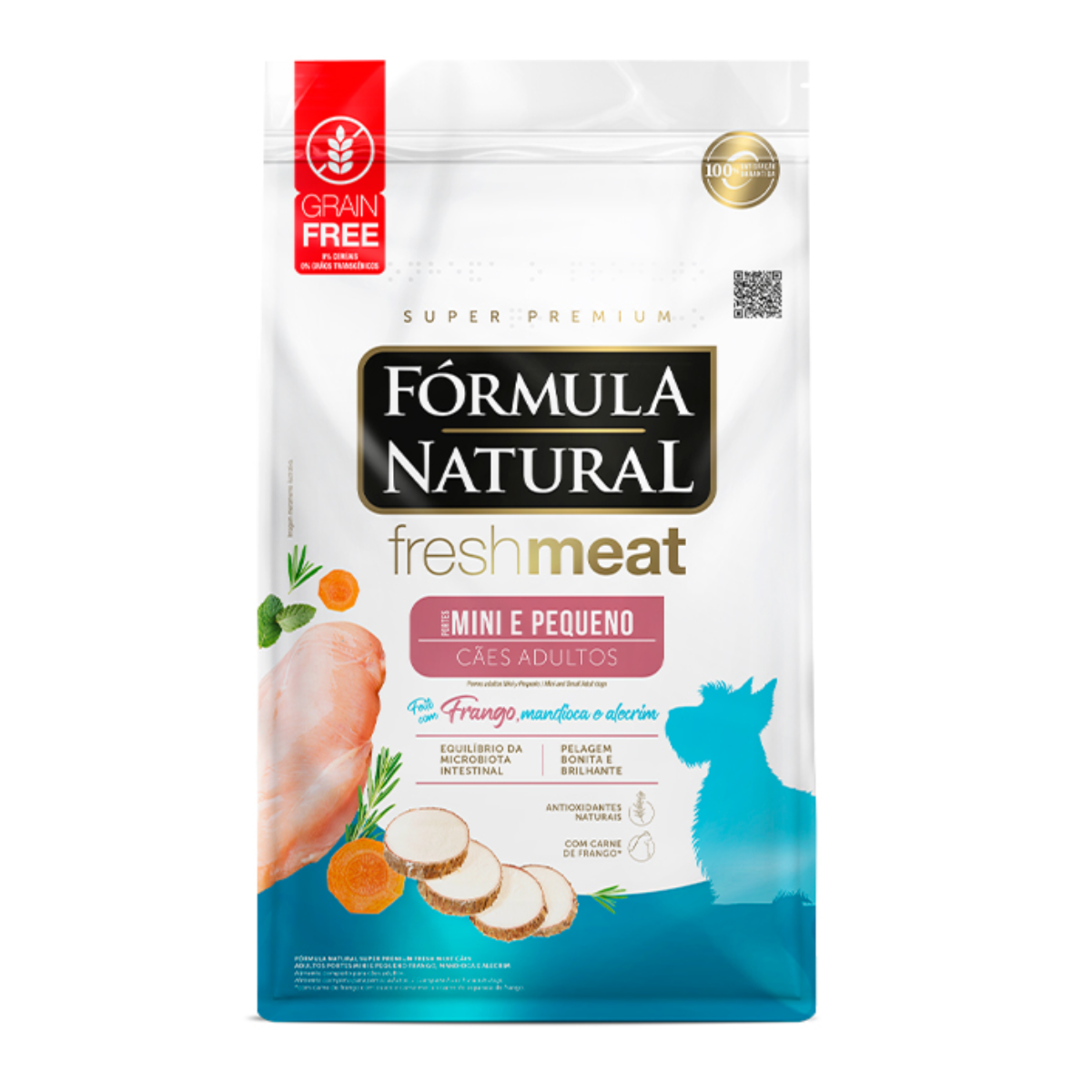 Ração Fórmula Natural Fresh Meat para Cães Adultos de Raças Pequenas