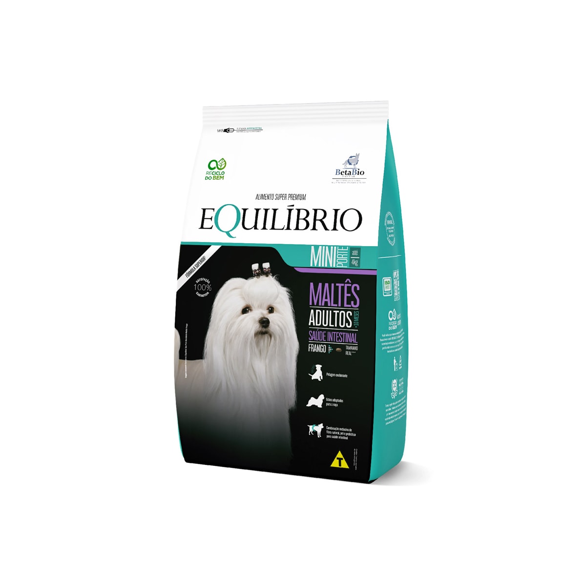 Ração Equilíbrio Maltês para Cães Adultos de Porte Mini