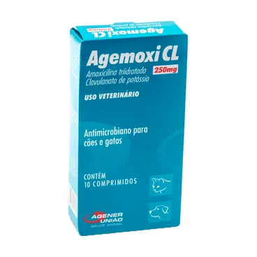 Antimicrobiano Agemoxi para Cães e Gatos