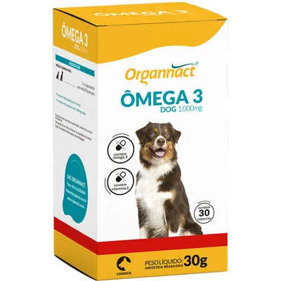 Suplemento Vitamínico Organnact Omega 3 Dog