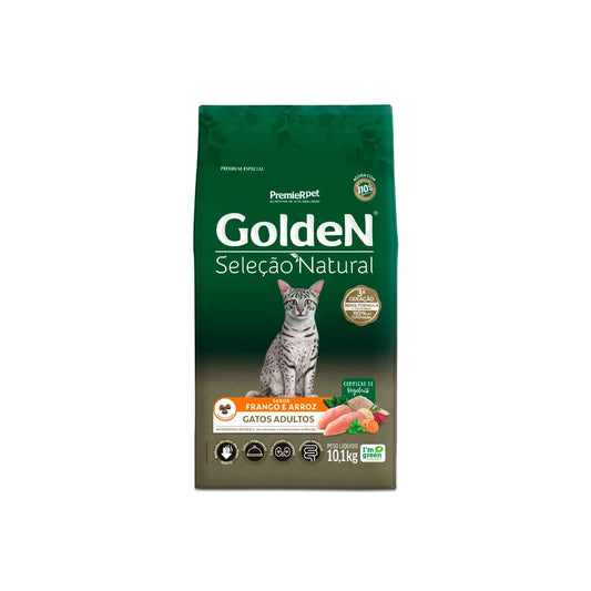 Ração Golden Seleção Natural para Gatos Adultos