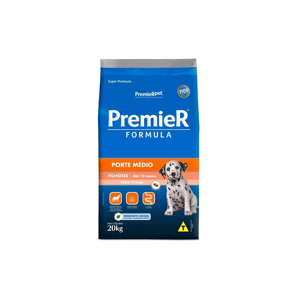Ração Premier para Cães Filhotes de Raças Médias 20kg