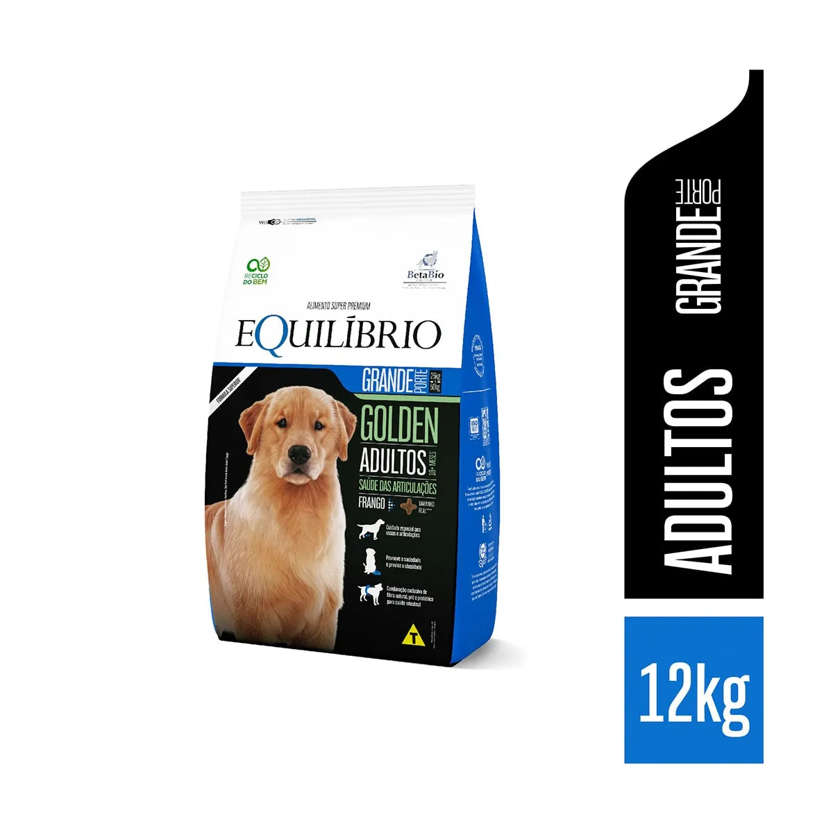 Ração Equilíbrio Golden para Cães Adultos de Porte Grande