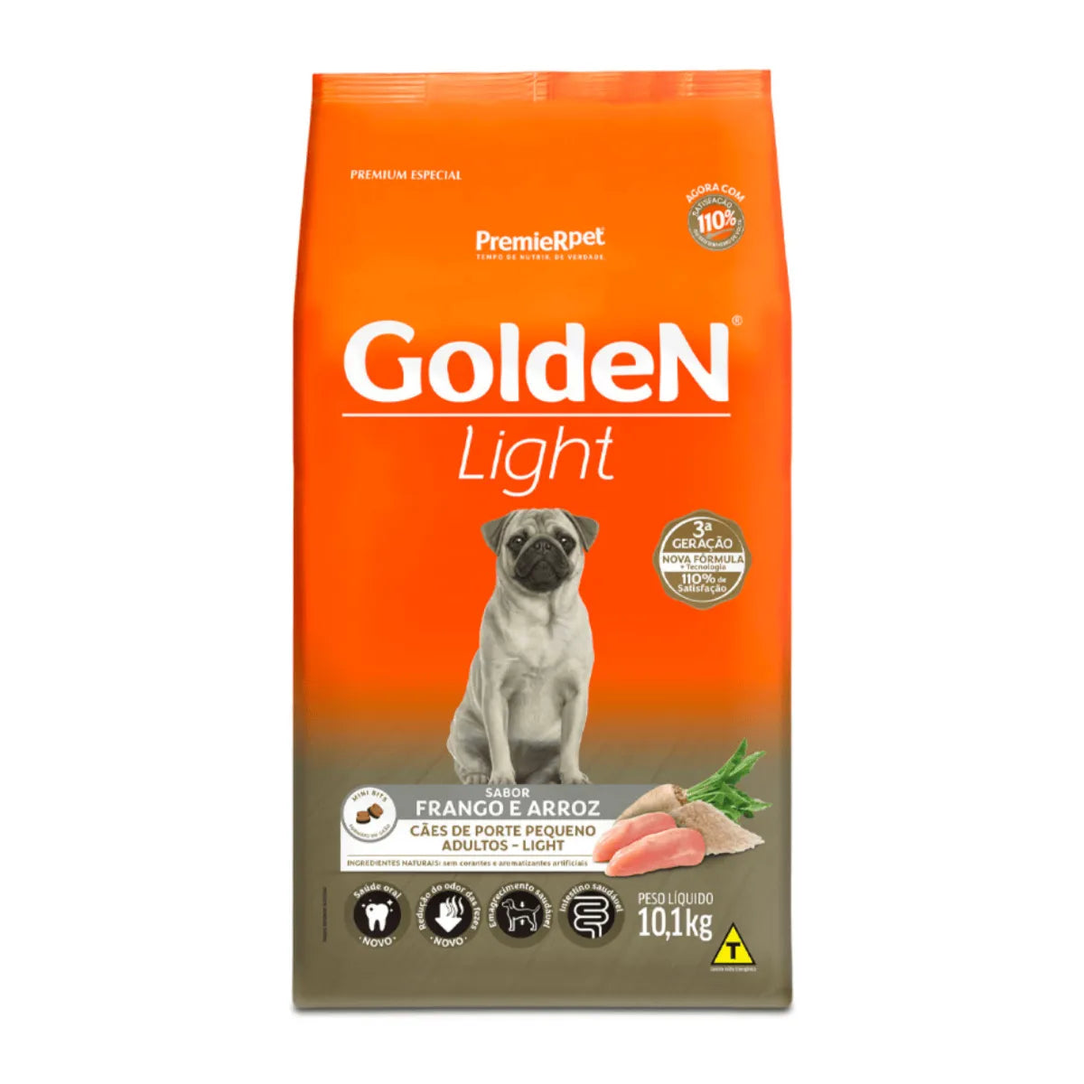 Ração Golden Light para Cães Adultos de Pequeno Porte
