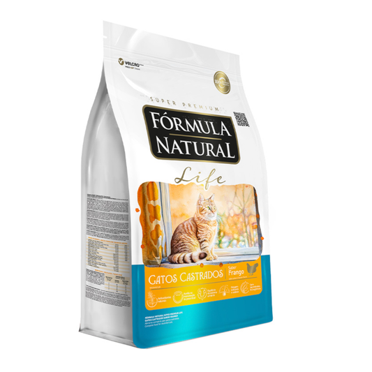 Ração Fórmula Natural para Gatos Castrados 7kg