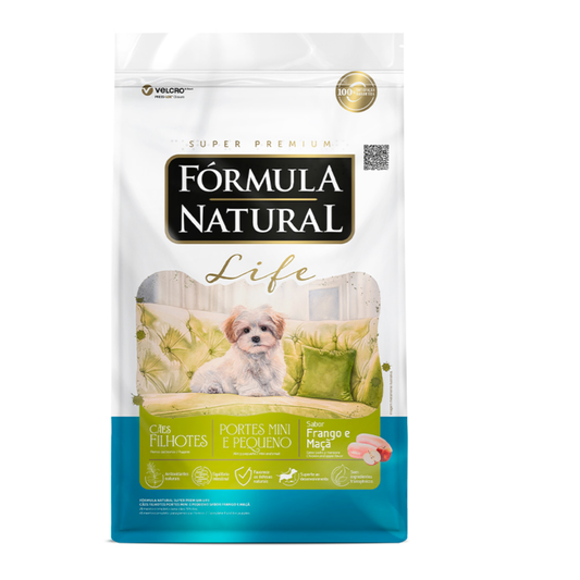 Ração Fórmula Natural para Cães Filhotes de Raças Pequenas