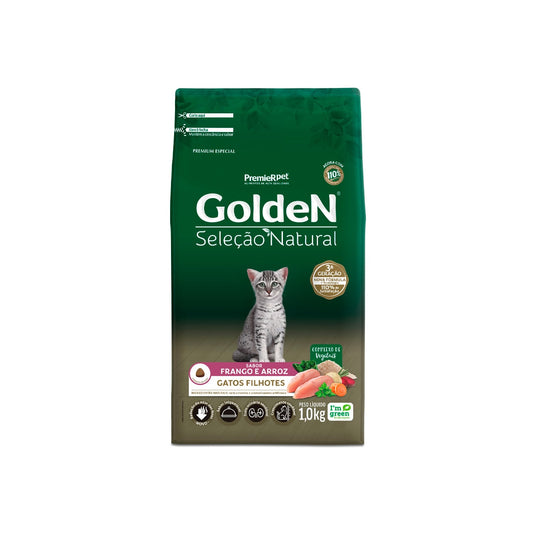 Ração Golden Seleçao Natural para Gatos Filhotes