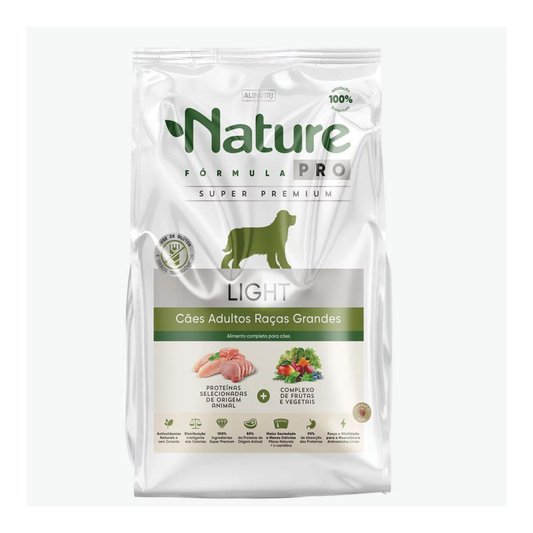 Ração Nature Fórmula Pro Light para Cães Adultos Raças Grandes