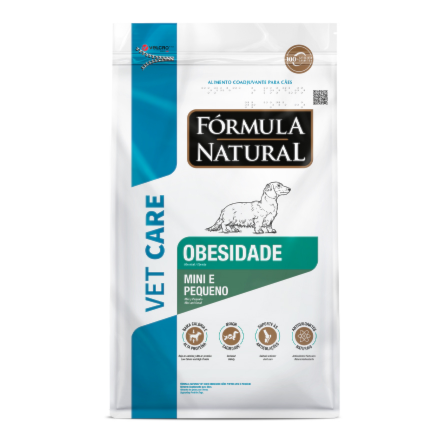 Fórmula Natural Vet Care Obesidade Cães Portes Mini e Pequeno