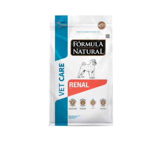 Ração Fórmula Natural Vet Care Renal para Cães com Doença Renal Crônica