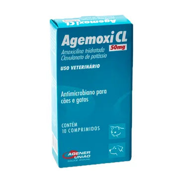 Antimicrobiano Agemoxi para Cães e Gatos