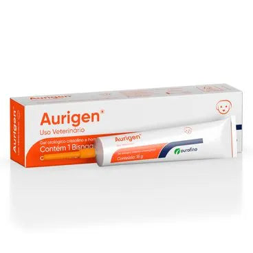 Aurigen Gel Otológico para Cães 15 g