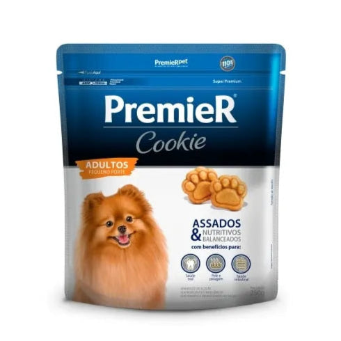 Biscoito Cookie Premier para Cães Adultos de Raças Pequenas 250g