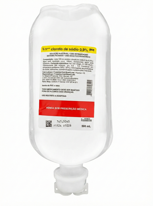 Soro Fisiológico 0,9% - 500ml