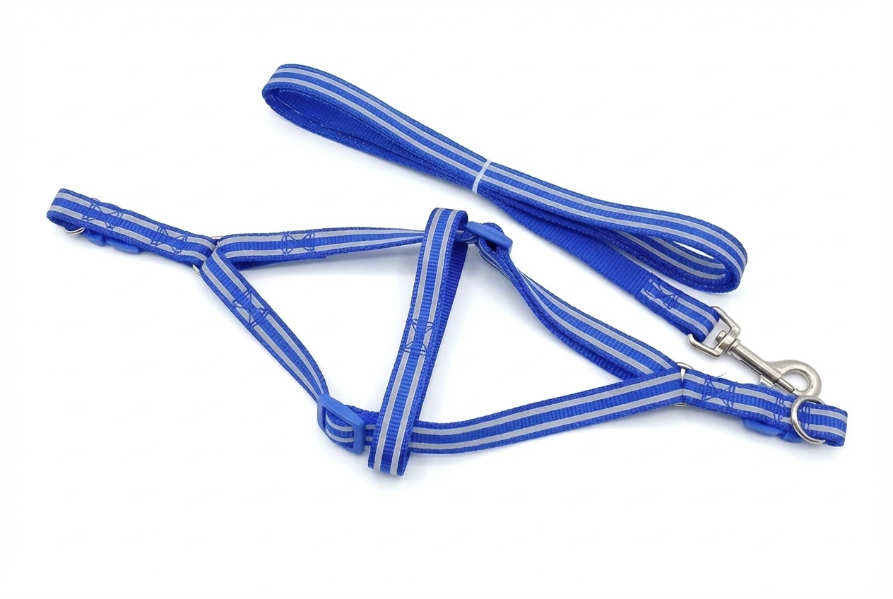 Dog Guia Peitoral refletiva Night P