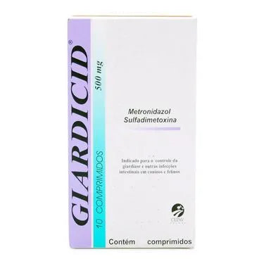 Giardicid para Cães e Gatos 10 comprimidos