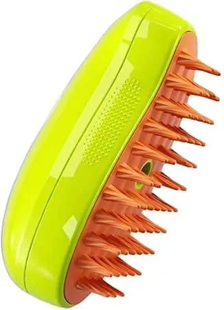 Escova Para Gatos A Vapor 3 Em 1 Pente Stea-Autolimpante Escova Vaporizador Pente de Remoção de Pelos Cães E Gatos (1 unidade)
