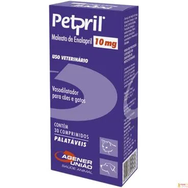 Petpril -  Vasodilatador para Cães e Gatos 30 comprimidos