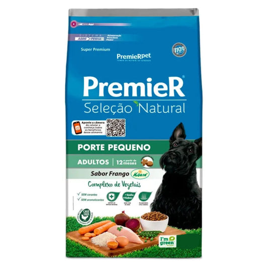 Premier Seleção Natural Raças Pequenas para Cães Adultos