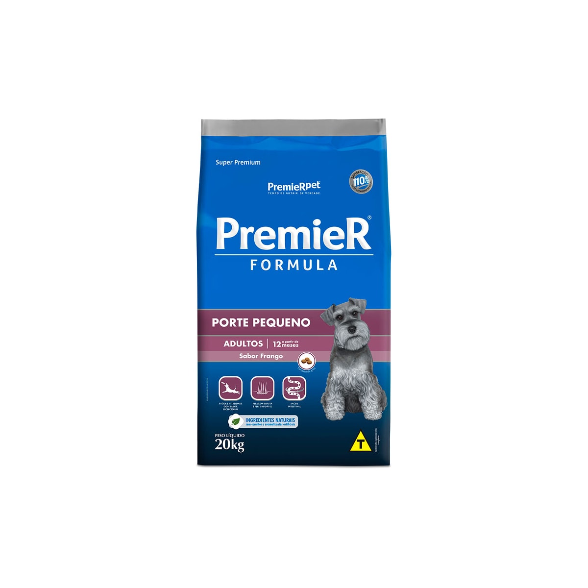 Ração Premier Fórmula para Cães Adultos de Raças Pequenas
