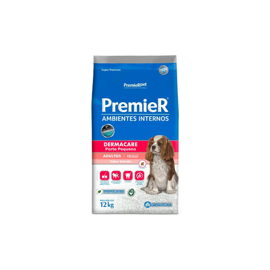 Ração Premier Ambientes Internos Dermacare para Cães Adultos