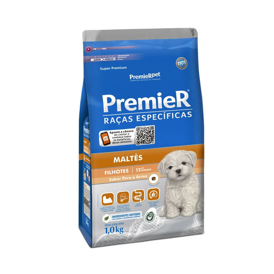 Ração Premier Raças Específicas para Cães Maltes Filhote
