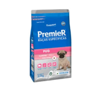 Ração Premier Raças Específicas Pug para Cães Filhotes Sabor Frango