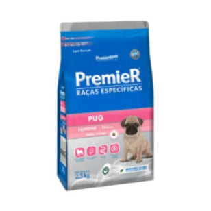 Ração Premier Raças Específicas Pug para Cães Filhotes Sabor Frango