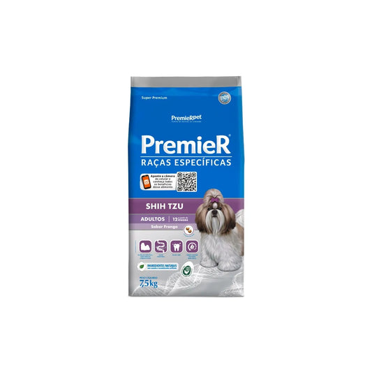 Ração Premier para Shih Tzu Adulto Sabor Frango