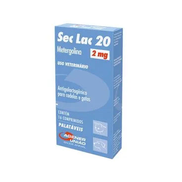 Sec lac Antigalactogênico para Cadelas e Gatas 0,5 mg