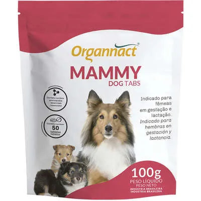 Suplemento Alimentar Organnact Mammy Dog Tabs