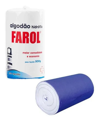 Algodão Hidrófilo Farol 500g