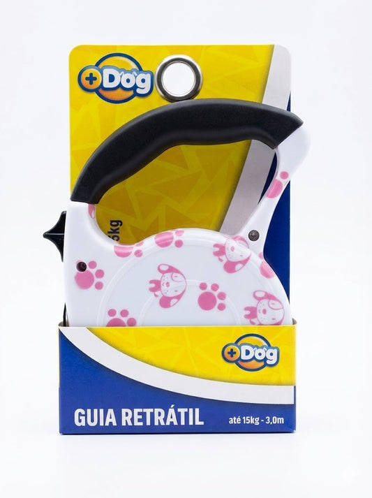 Guia Retrátil 3m - Cães até 15kg