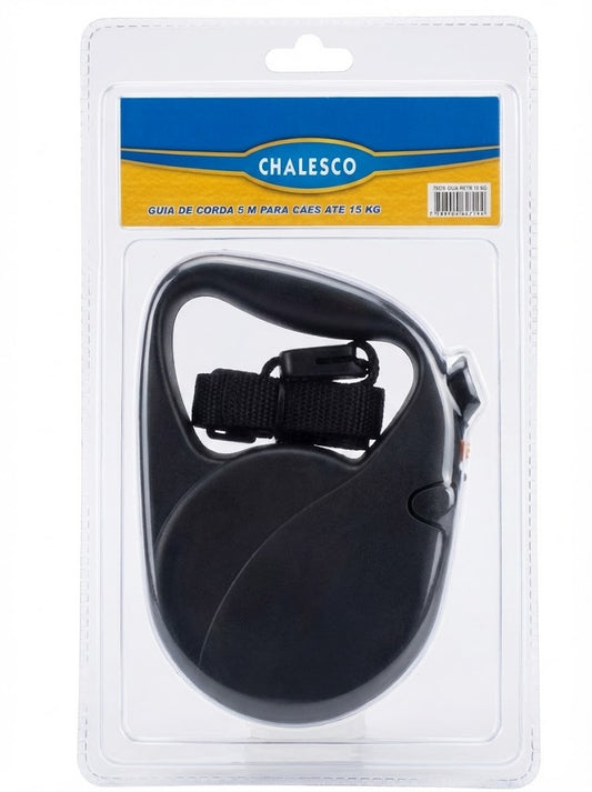 Guia Retrátil 5m - Cães até 15kg