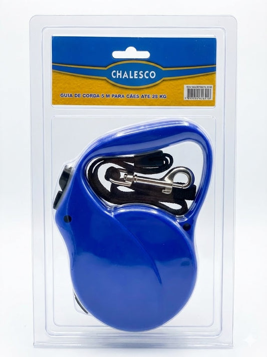 Guia Retrátil 5m - Cães até 25kg